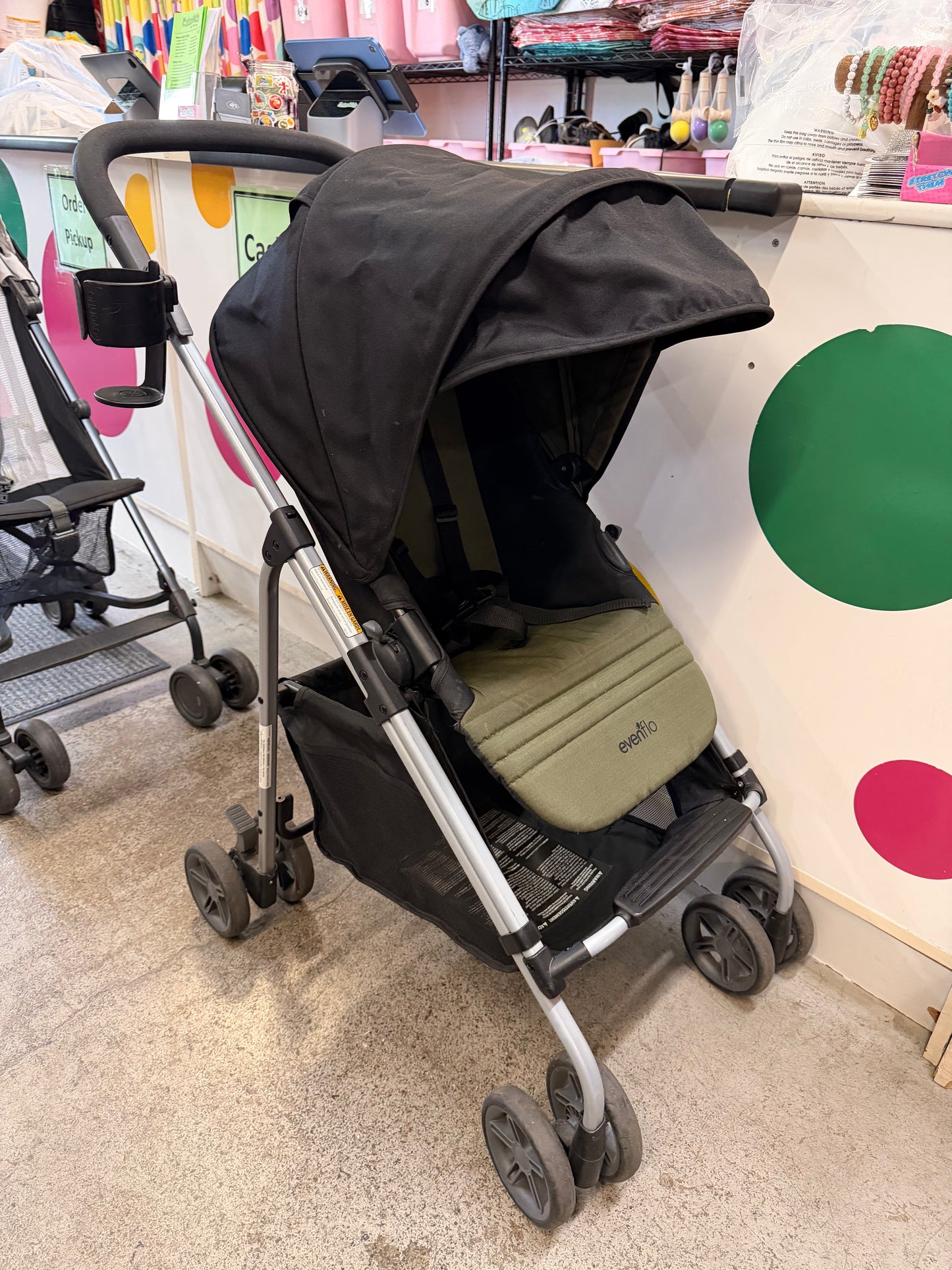 Evenflo Reversi Stroller, Green