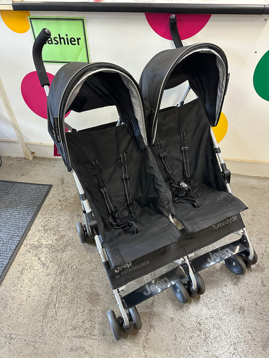 Jeep Umbrella Double Stroller