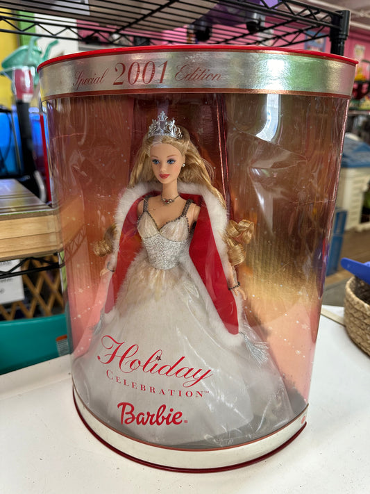 New Barbie Holiday Celebration Doll