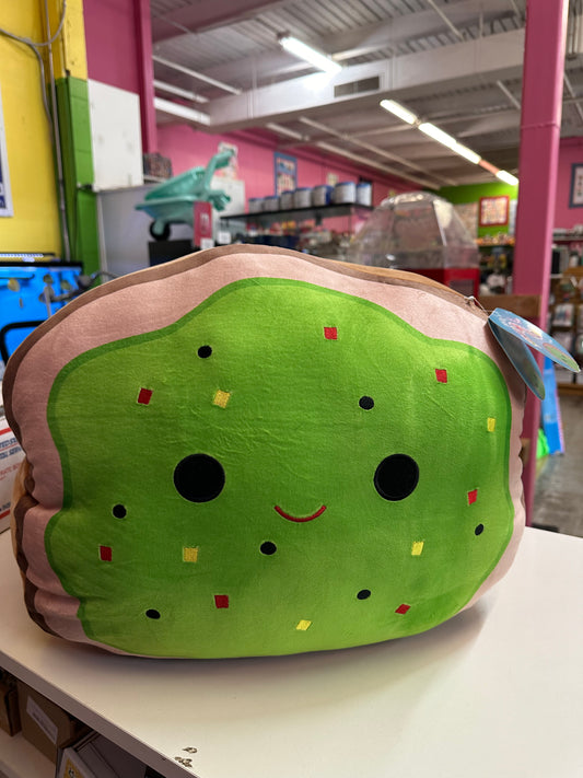 Squishmallow Sinclair Green Avocado Toast Jumbo KellyToy 20" Stackable Loaf