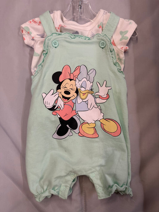 Disney Baby Minnie Mouse 2 Piece Set, 12M
