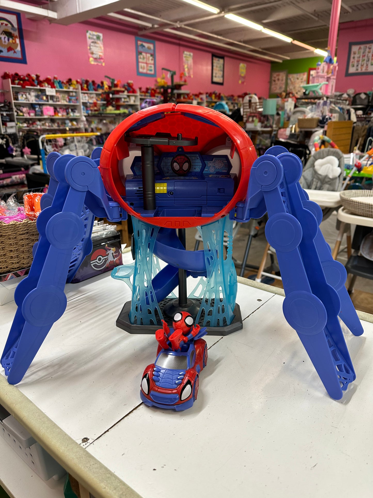 Spiderman Tower Playset