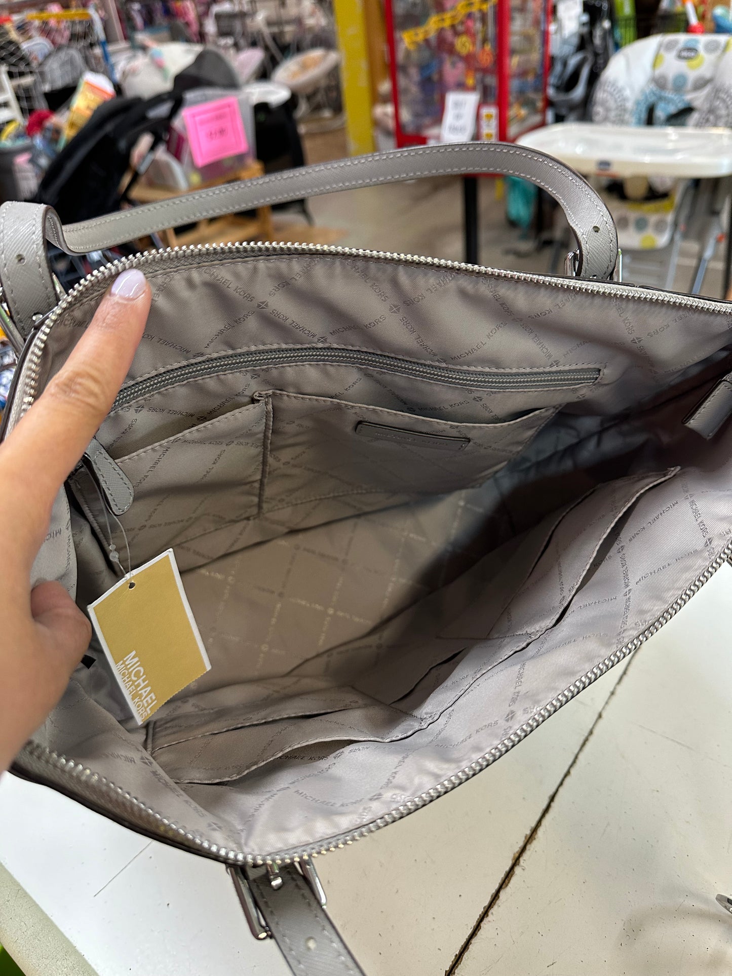 Michael Kors Purse, Grey