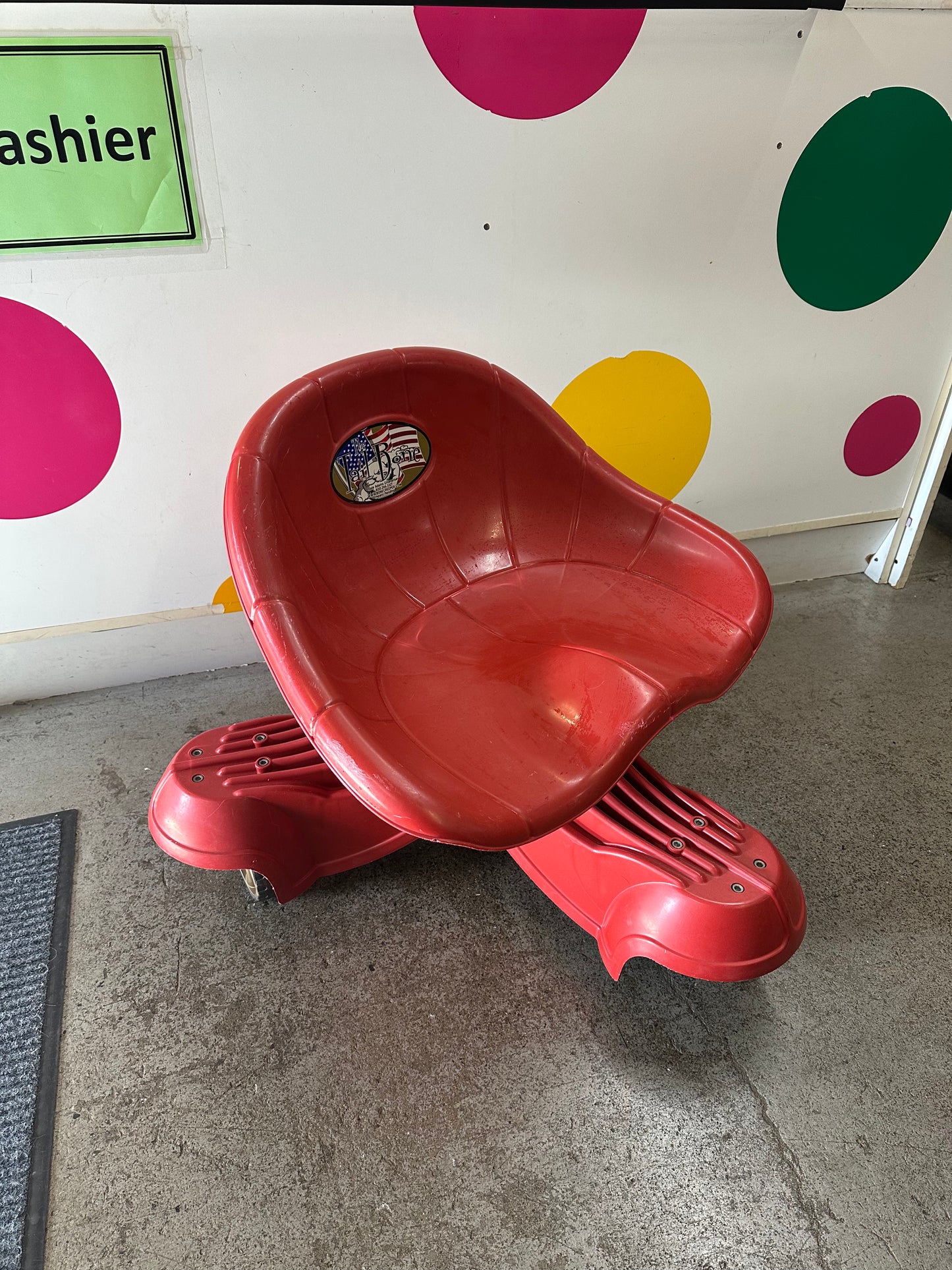 The Tail Bone Mechanic's Seat