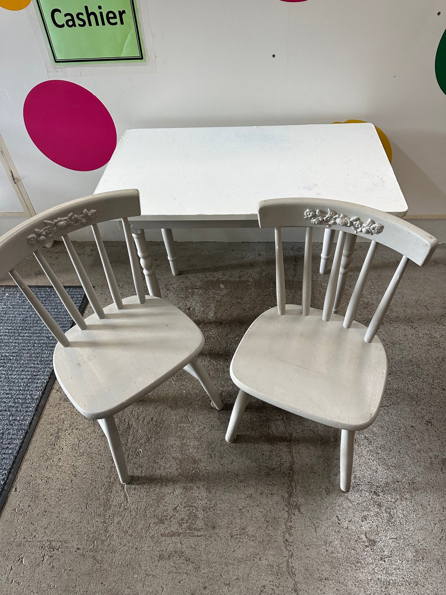 Wooden Table & Chairs