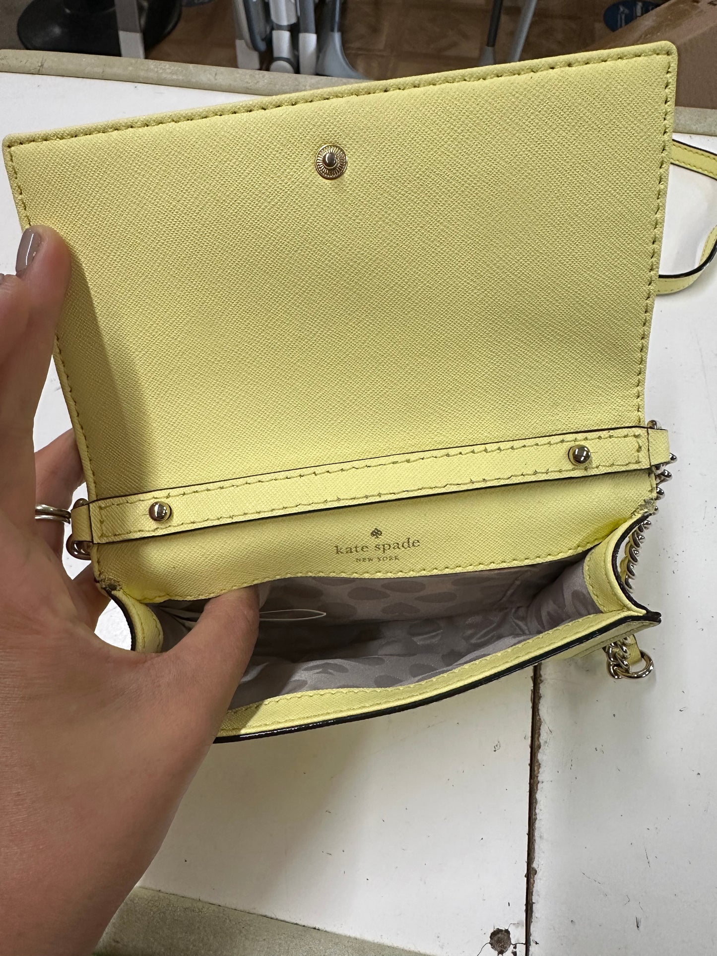 Kate Spade Crossbody Bag, Yellow