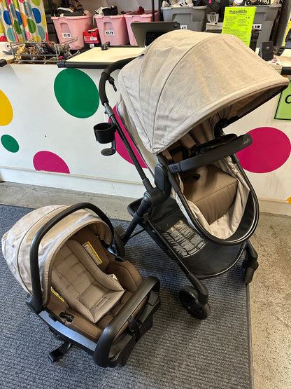 Evenflo Stroller + Free Matching Car Seat & Base