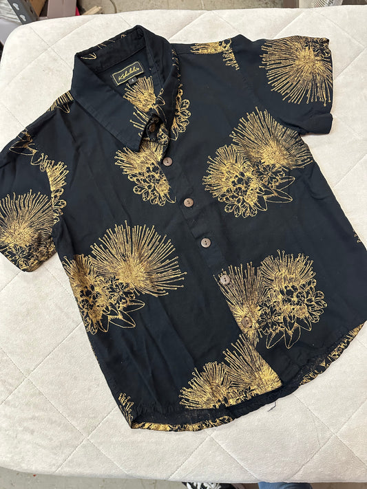 Kahulale'a Button Up Shirt, Size 4T