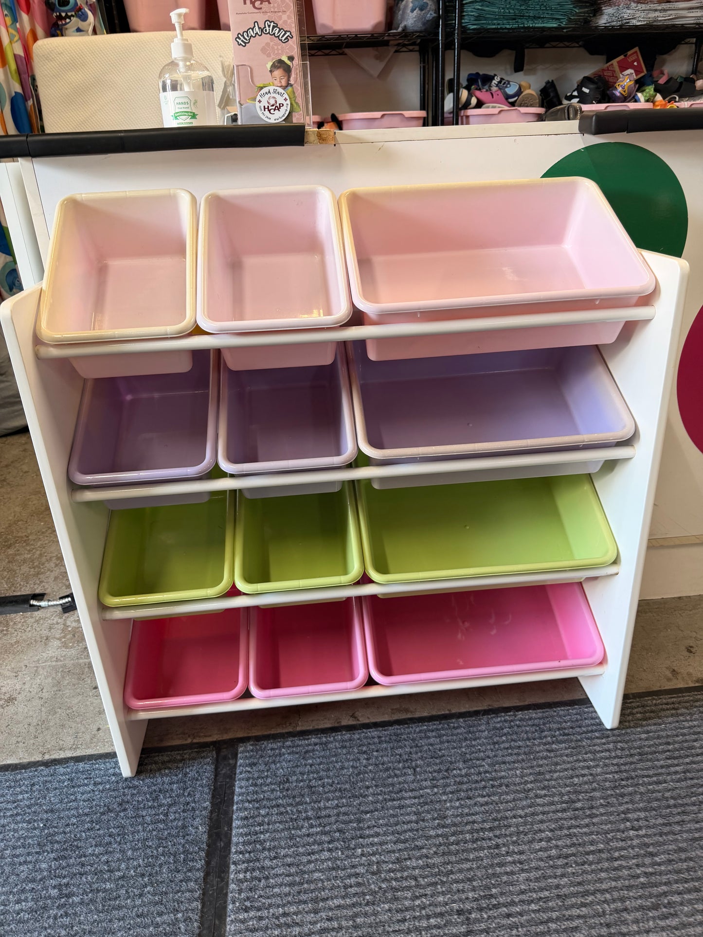 12 Bin Toy Organizer