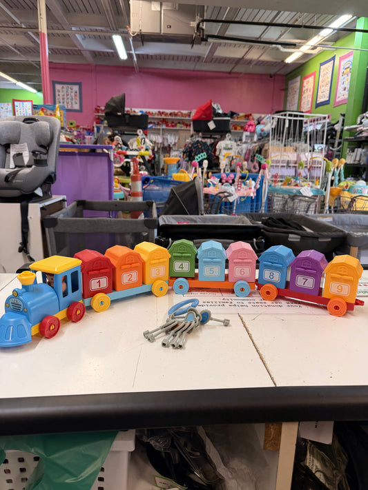 The Montessori Farm Lock & Key Train