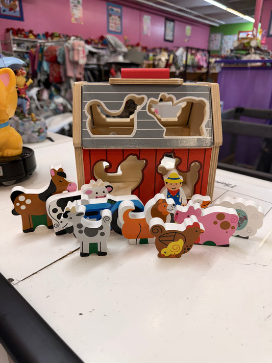 Melissa & Doug Farmer Sorter Set