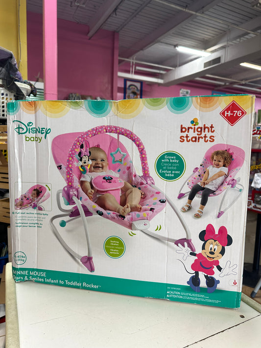 New Minnie Mouse Infant to Toddler Rocker