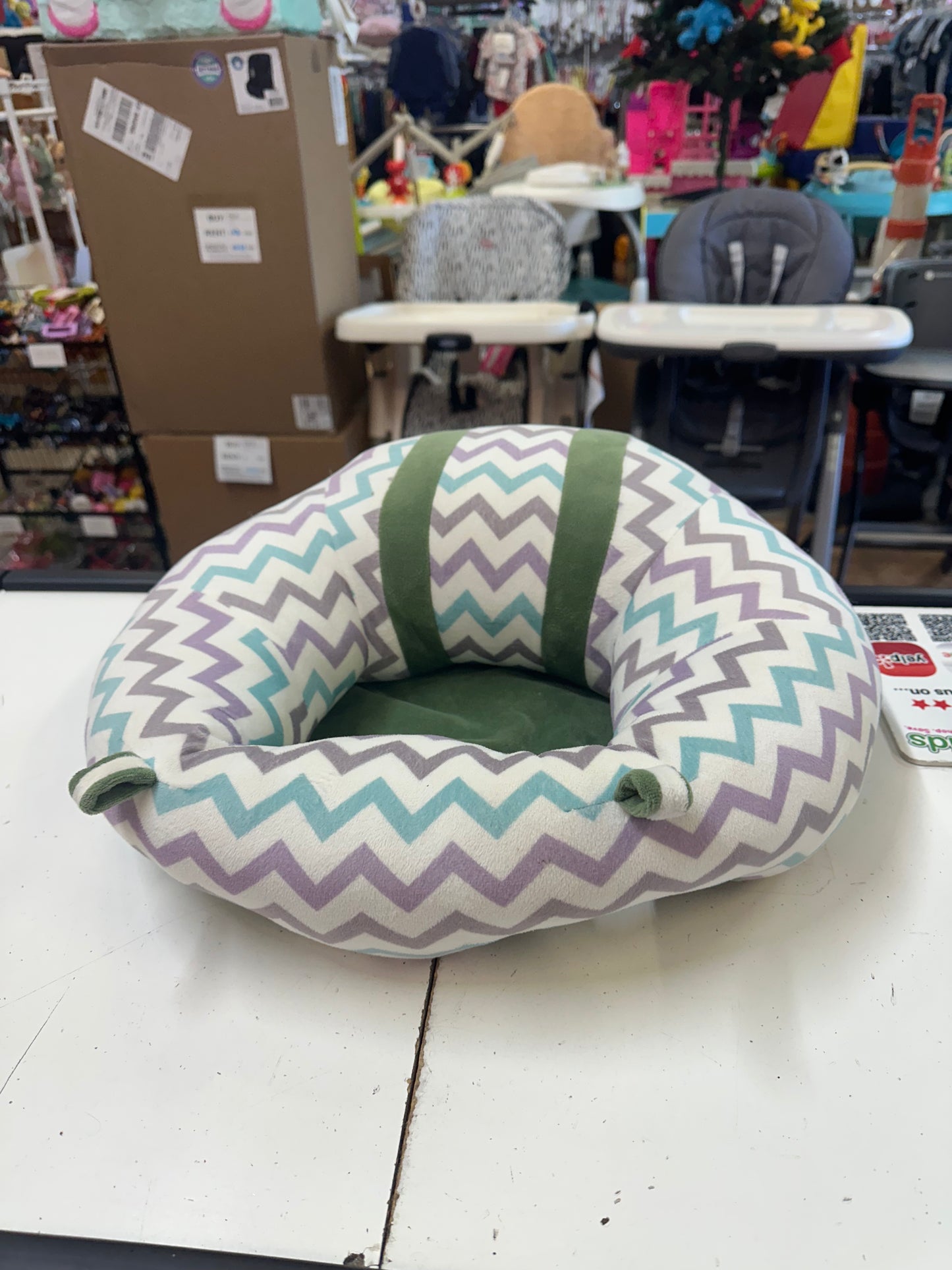 Nine Months Sober Baby Support Seat