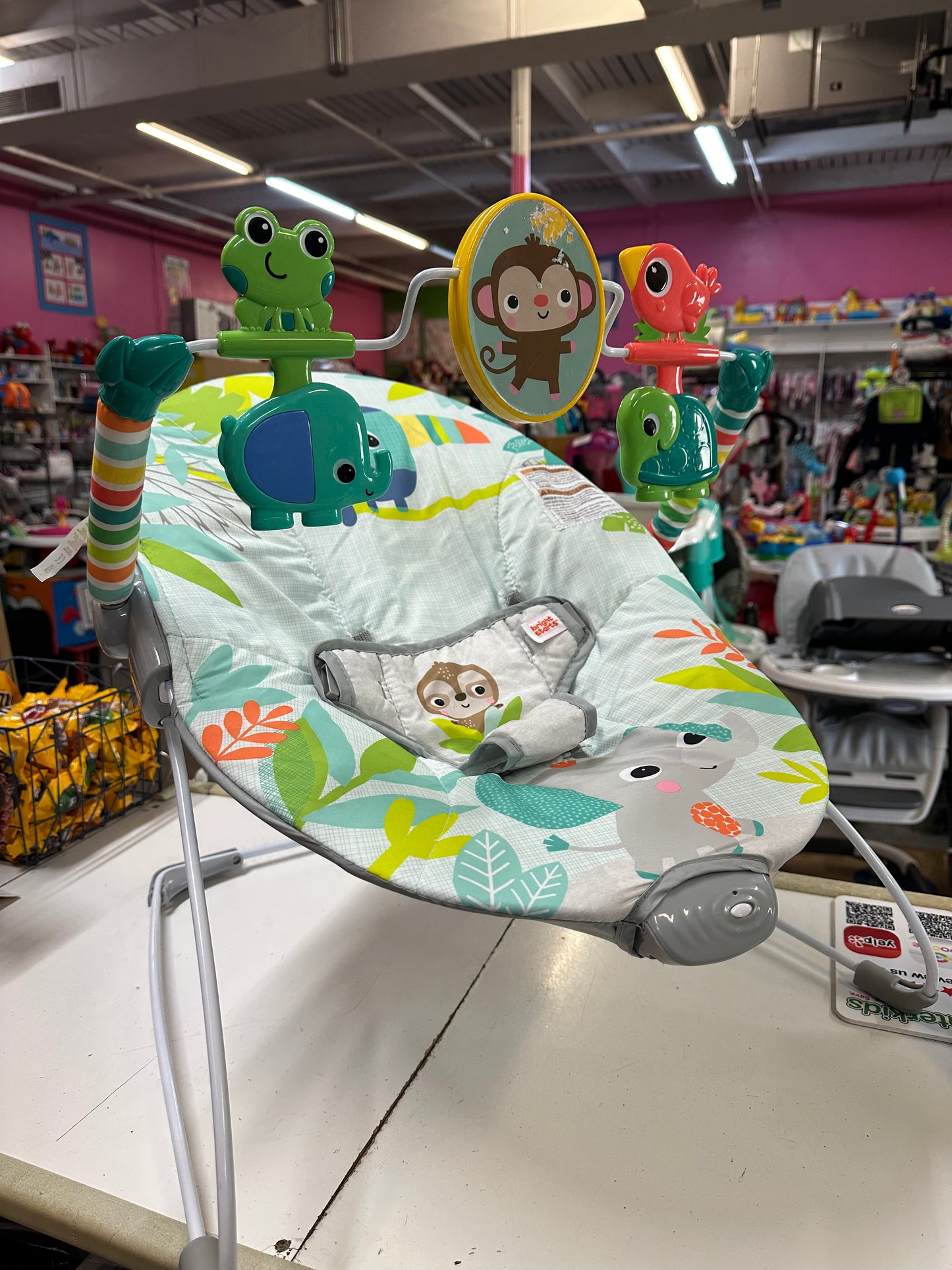 Bright Starts Bouncer, Safari