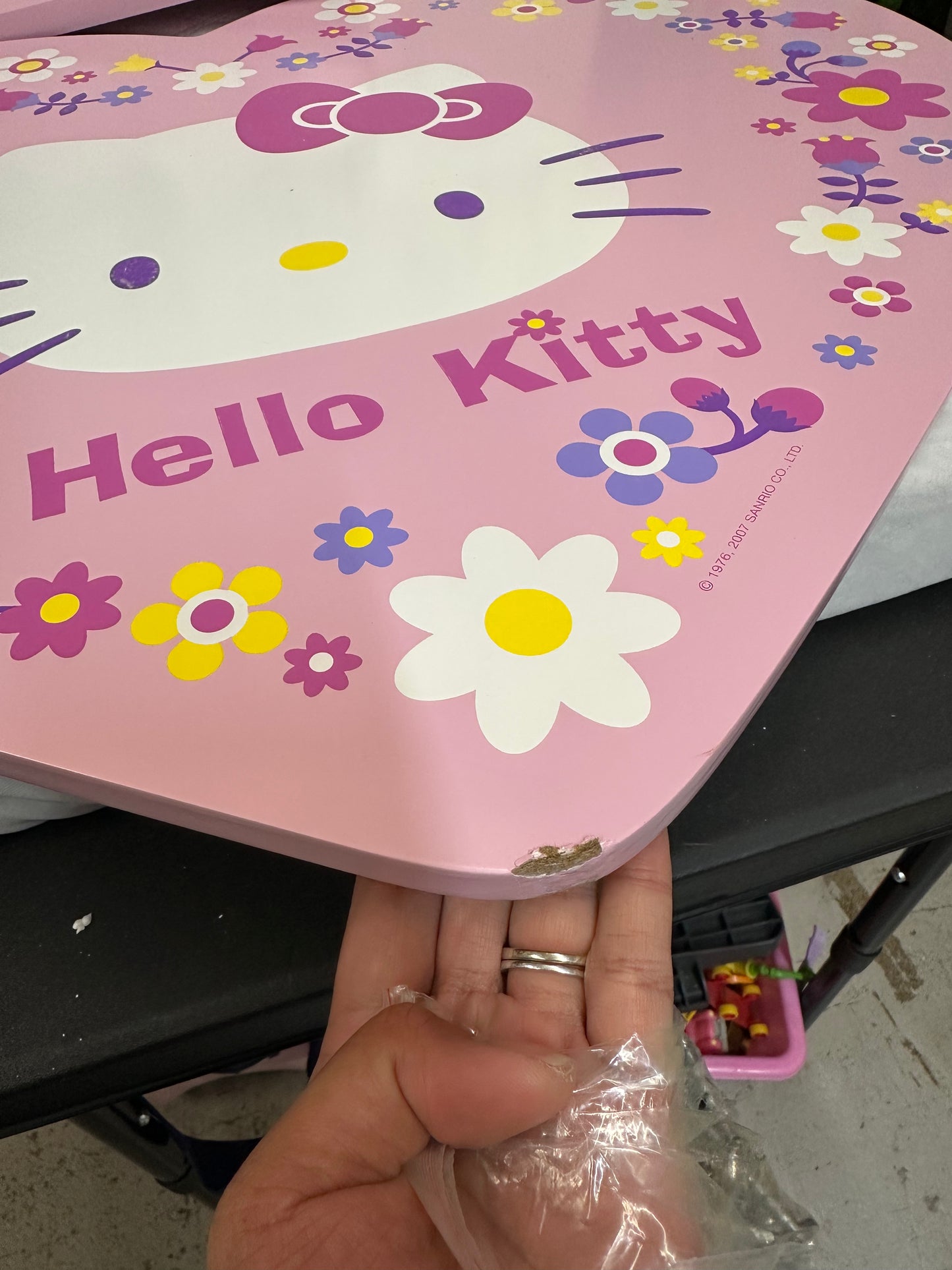 New Hello Kitty Heart Table Set 2007