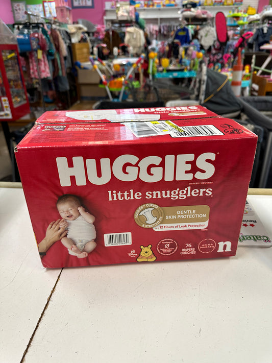 New Huggies Diapers, Size Newborn