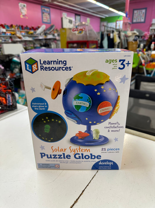 New Learning Resources Solar System Puzzle Globe