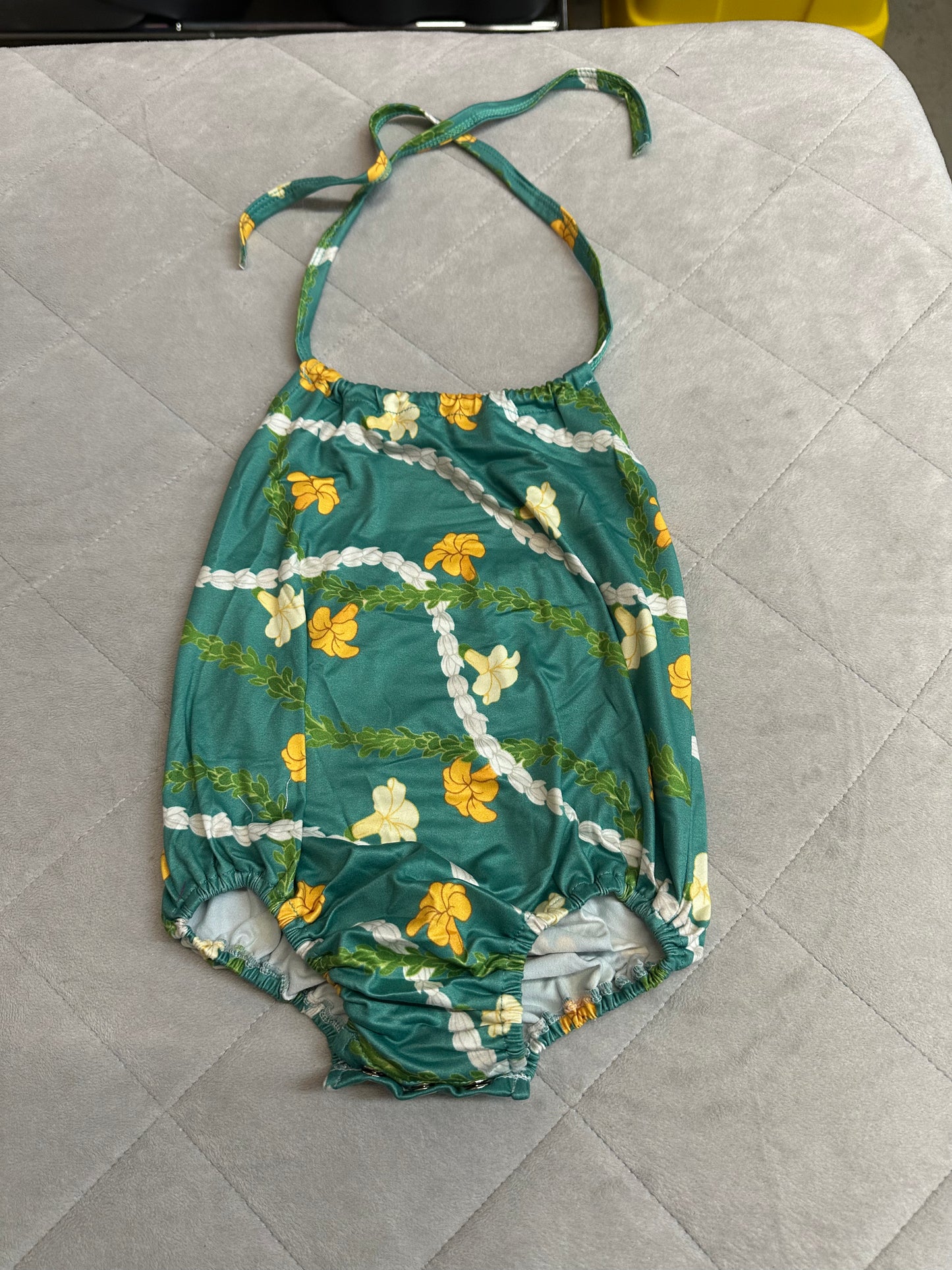 Green Pakalana Halter Romper