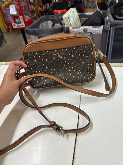 Like New Michael Kors Crossbody Bag, Brwn/Stars