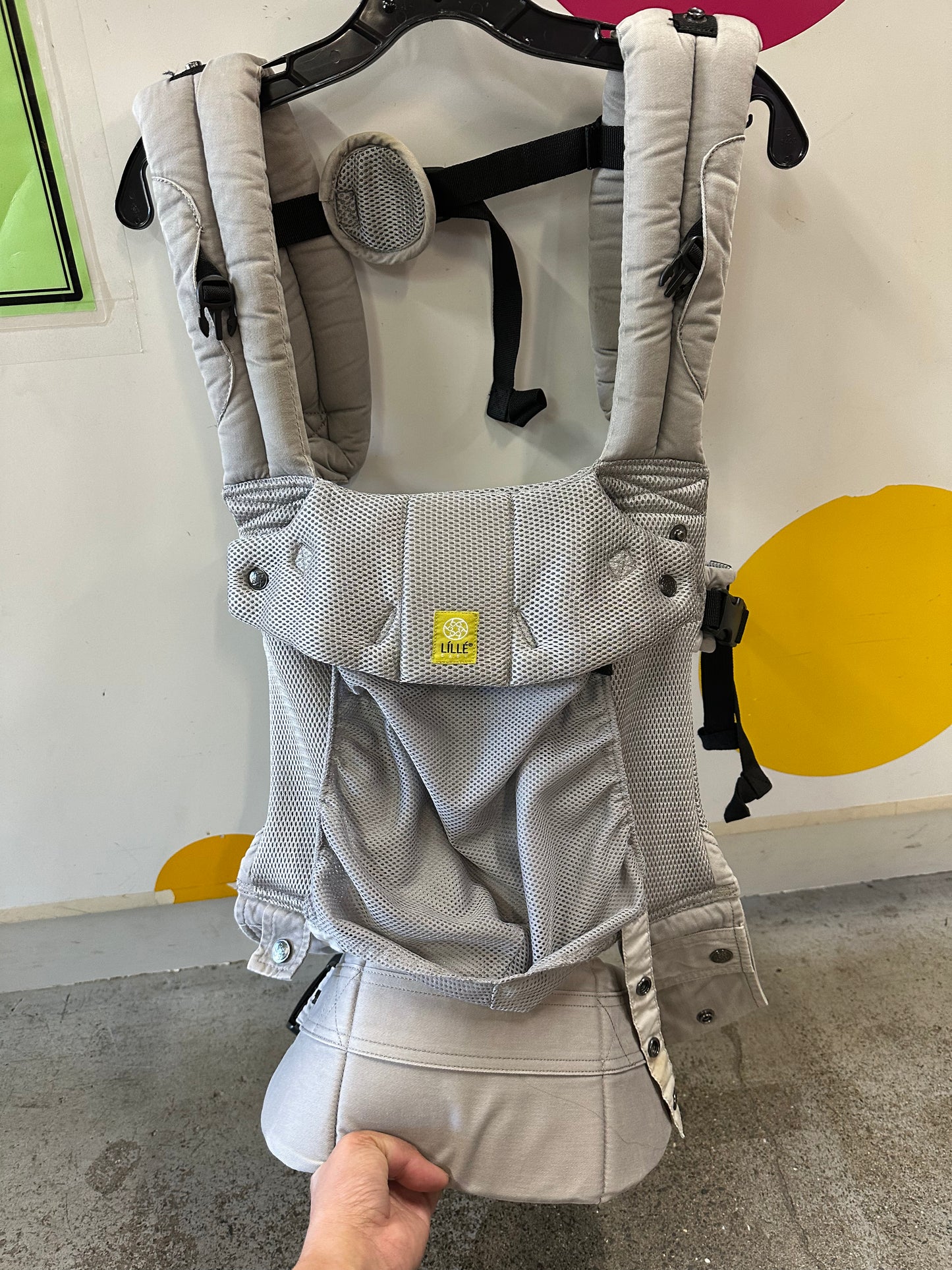 Lillebaby Carrier, Mesh Grey