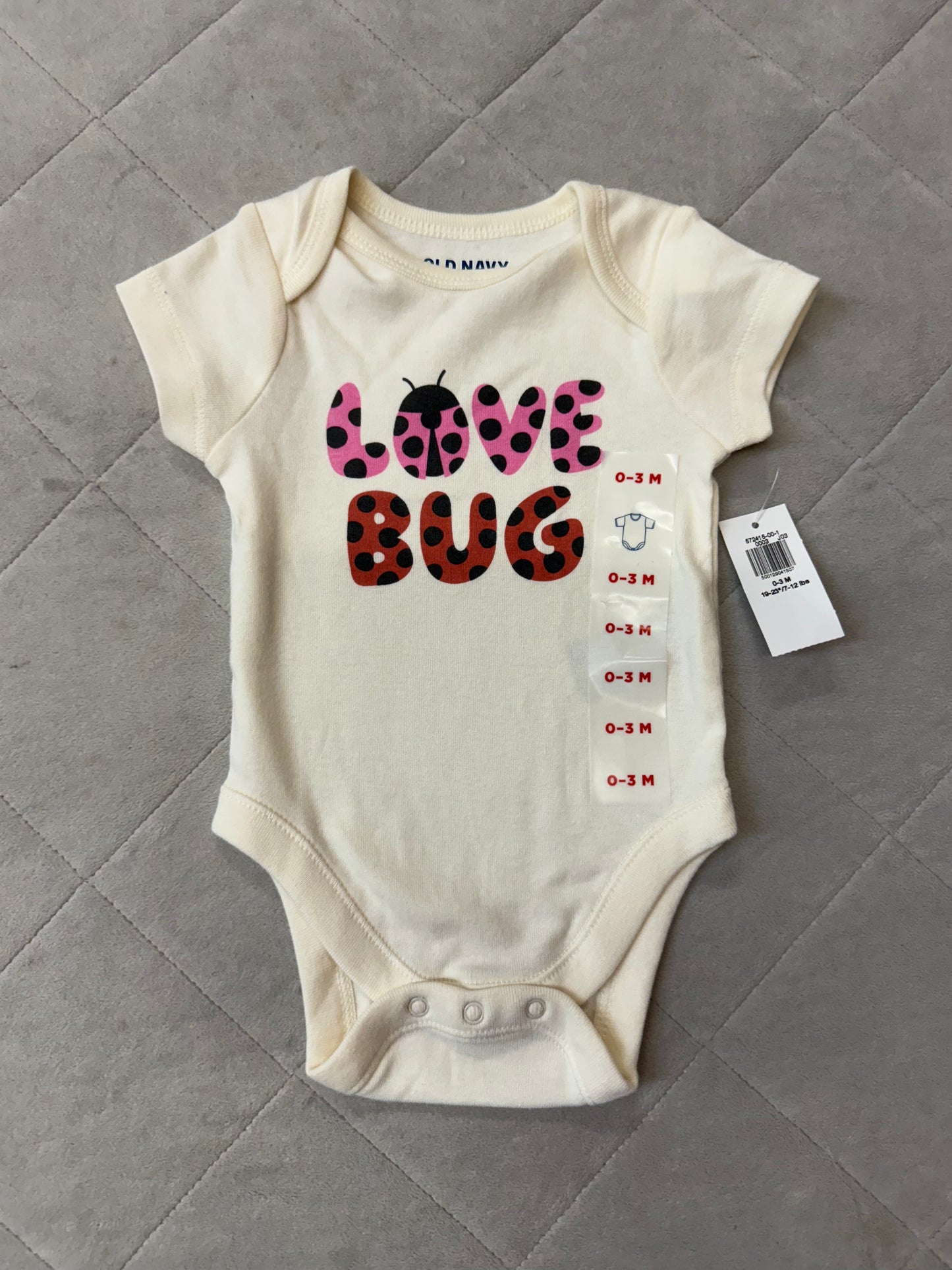 Old Navy Cream, 0-3m