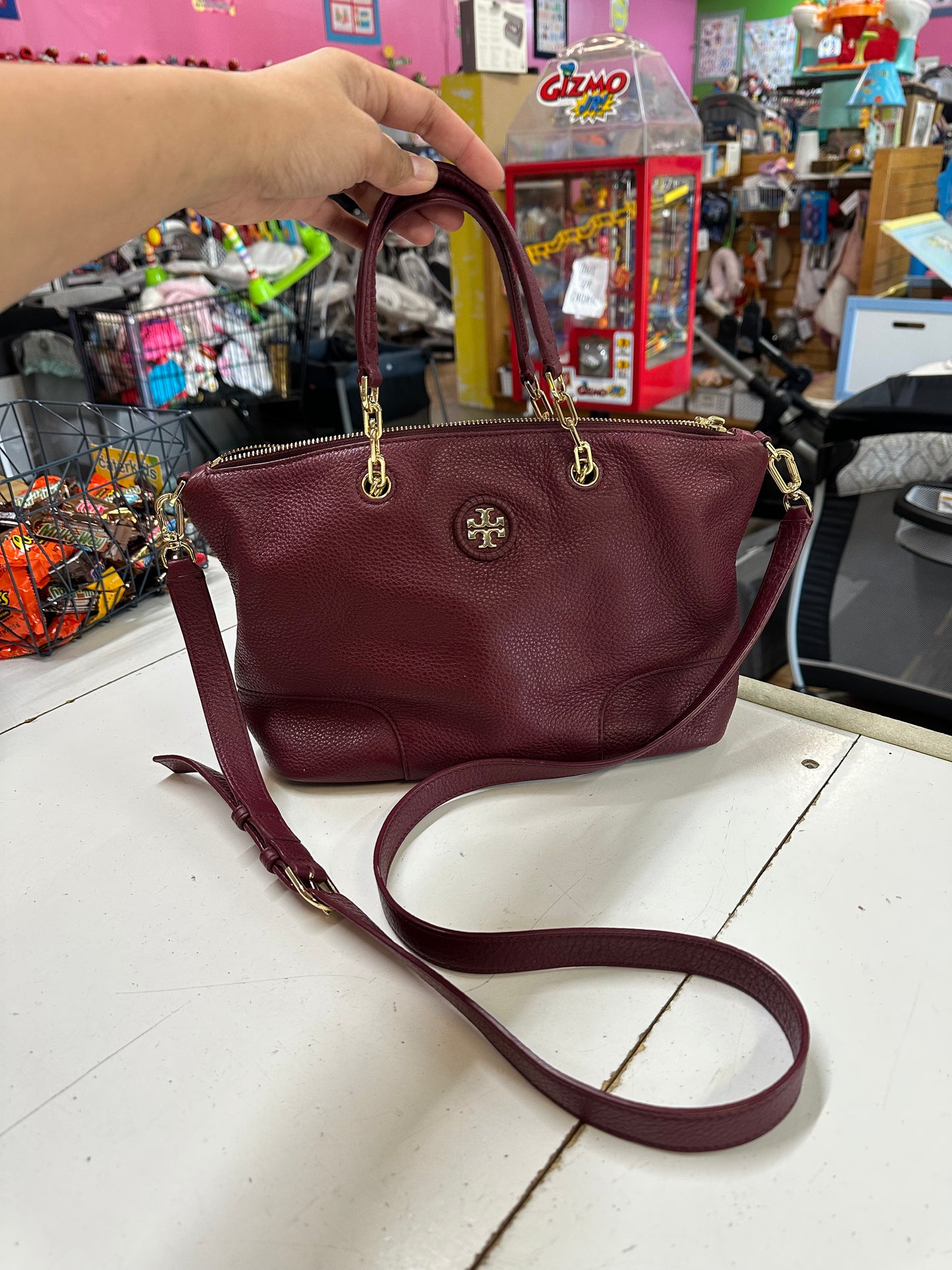 Tory Burch Crossbody Bag, Plum