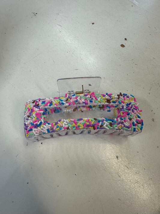 Confetti Claw Clip