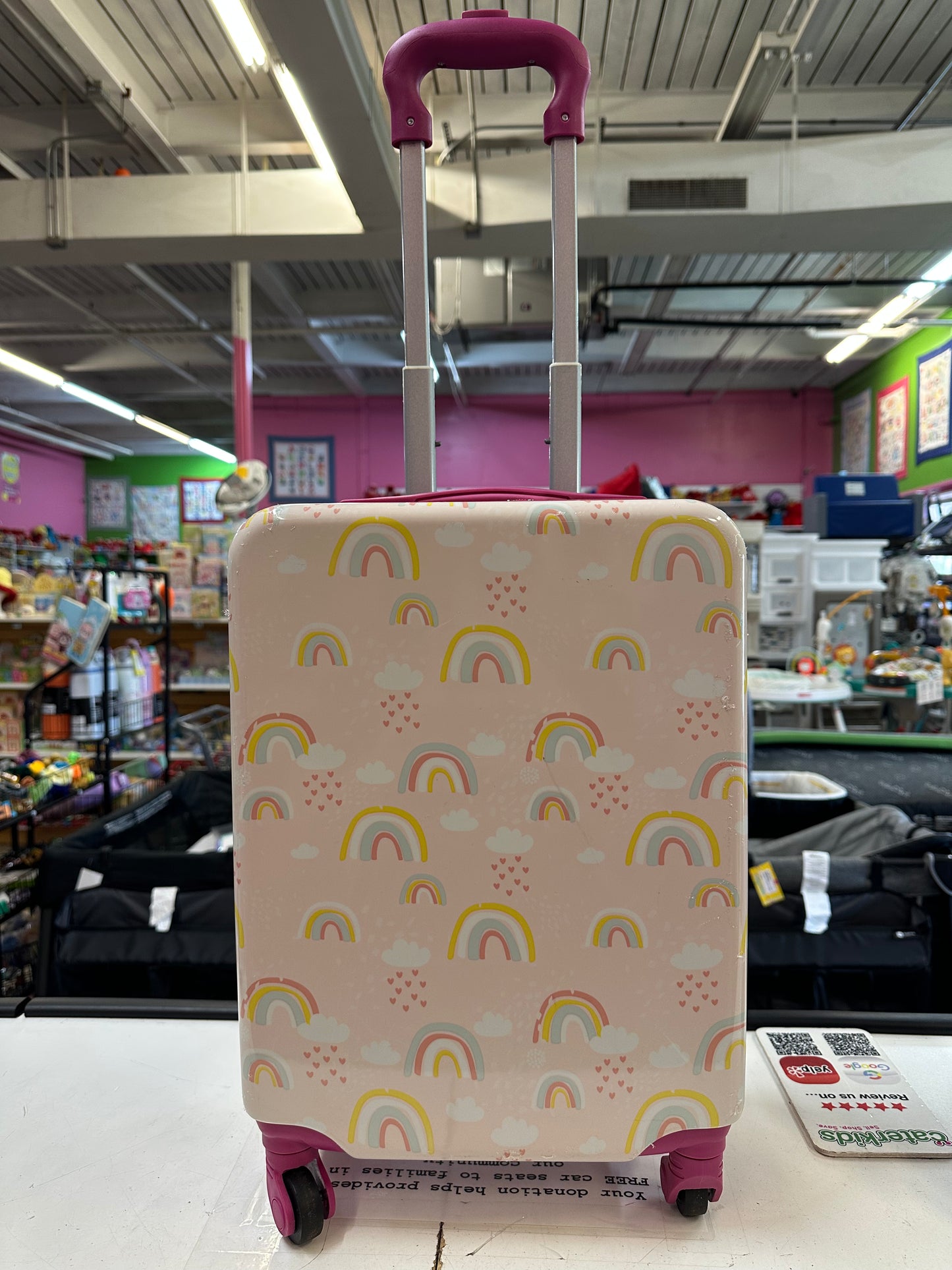 Rainbow Rolling Luggage