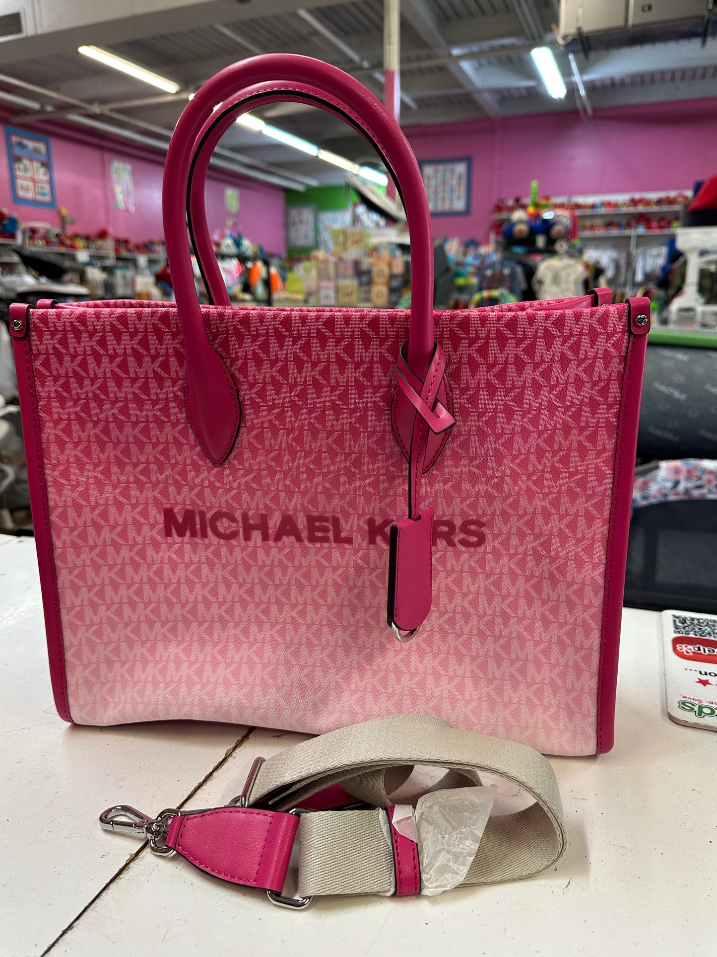 Michael Kors Handbag, Hot Pink