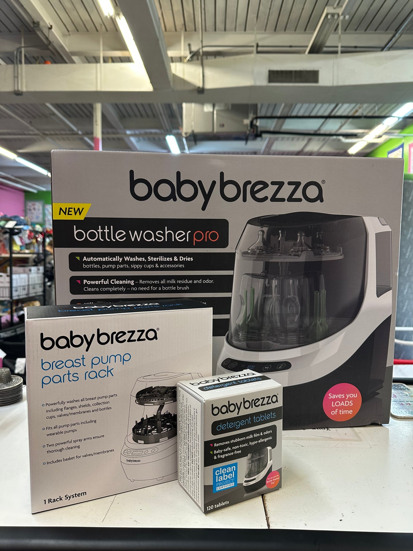 New BabyBrezza Bottle Washer Pro