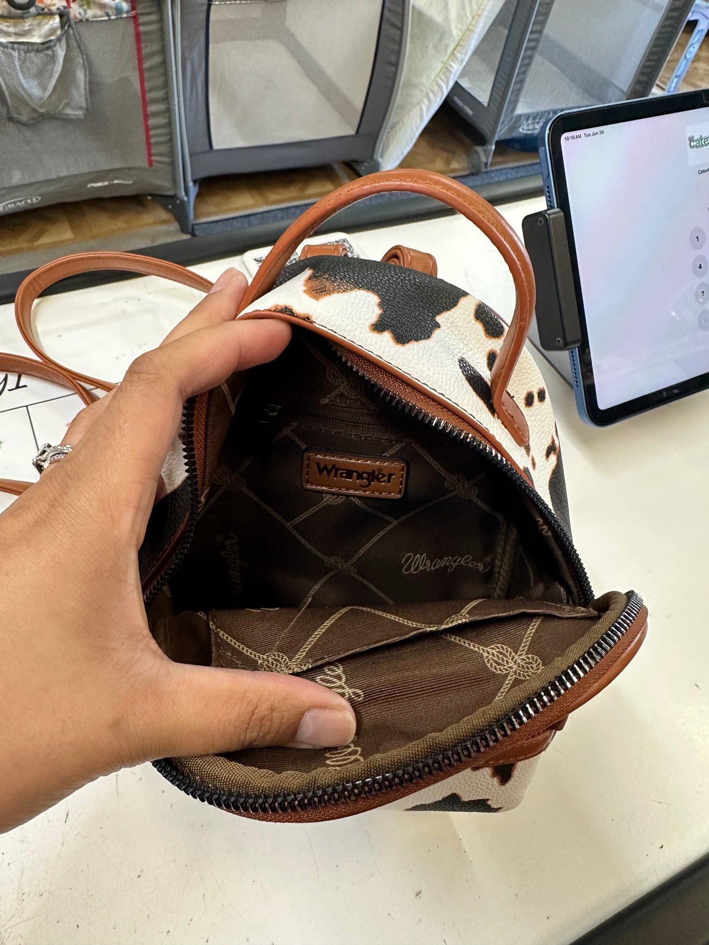 Wrangler Mini Backpack w/Pouch