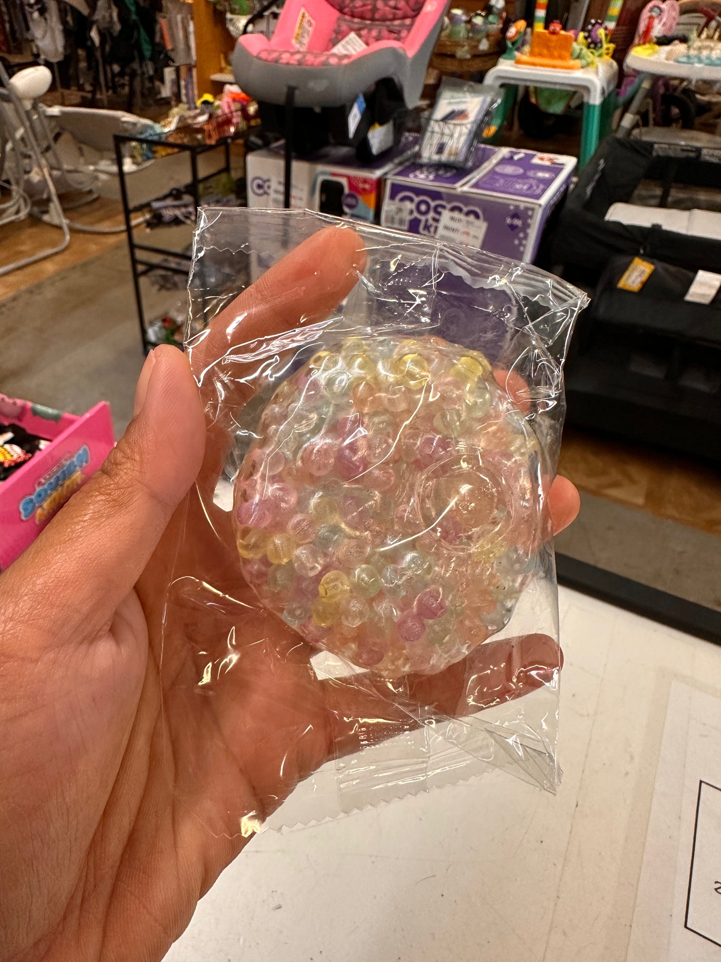 Glitter Beads Squishy
