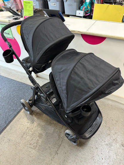 Graco 2.0 Double Stroller, Black