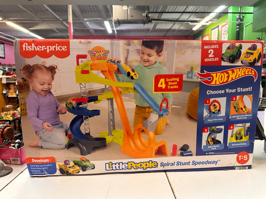 New Little People Hot Wheels Speedway