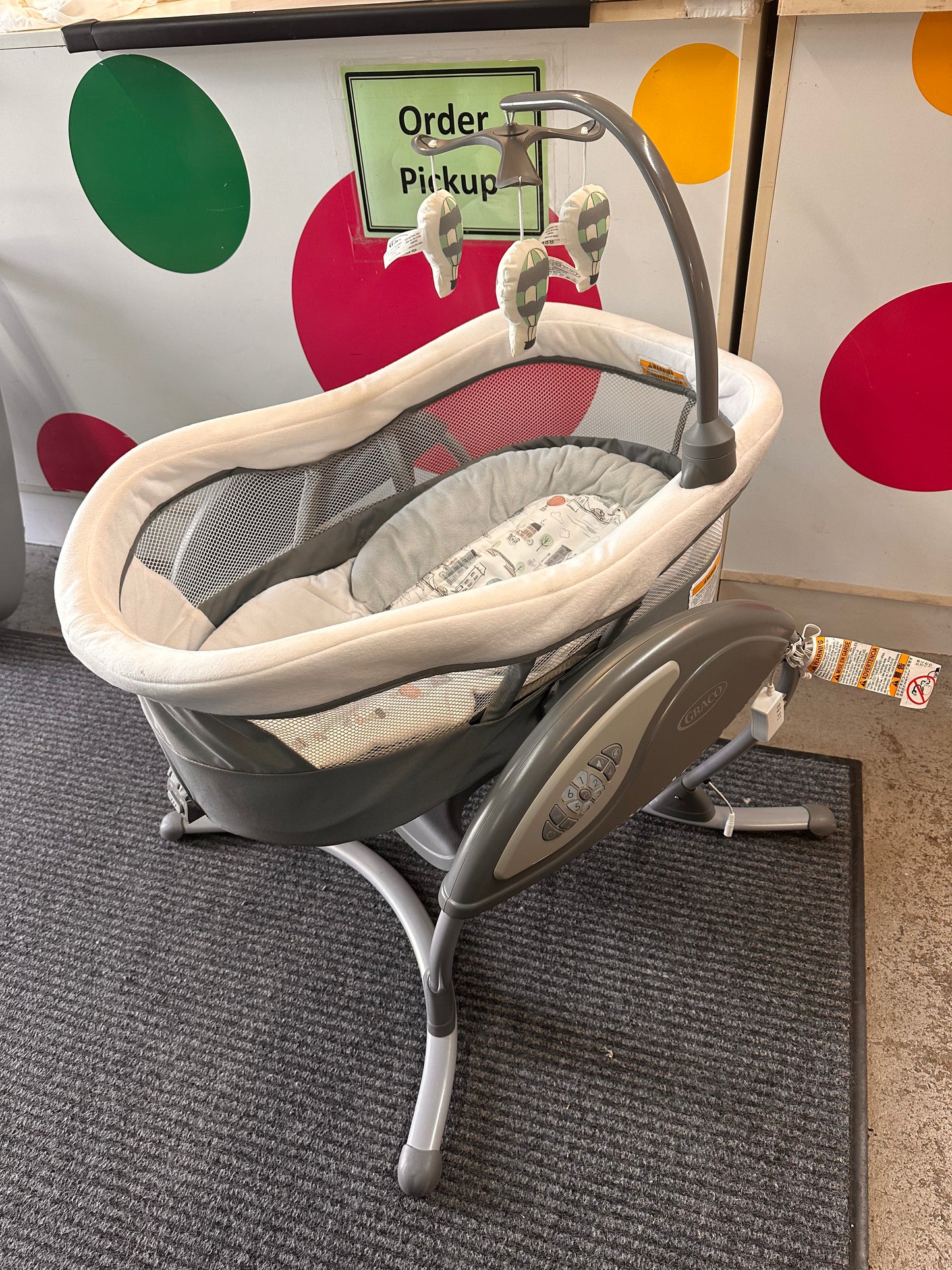 Graco DuoGlider Swing, Hot Air Balloons