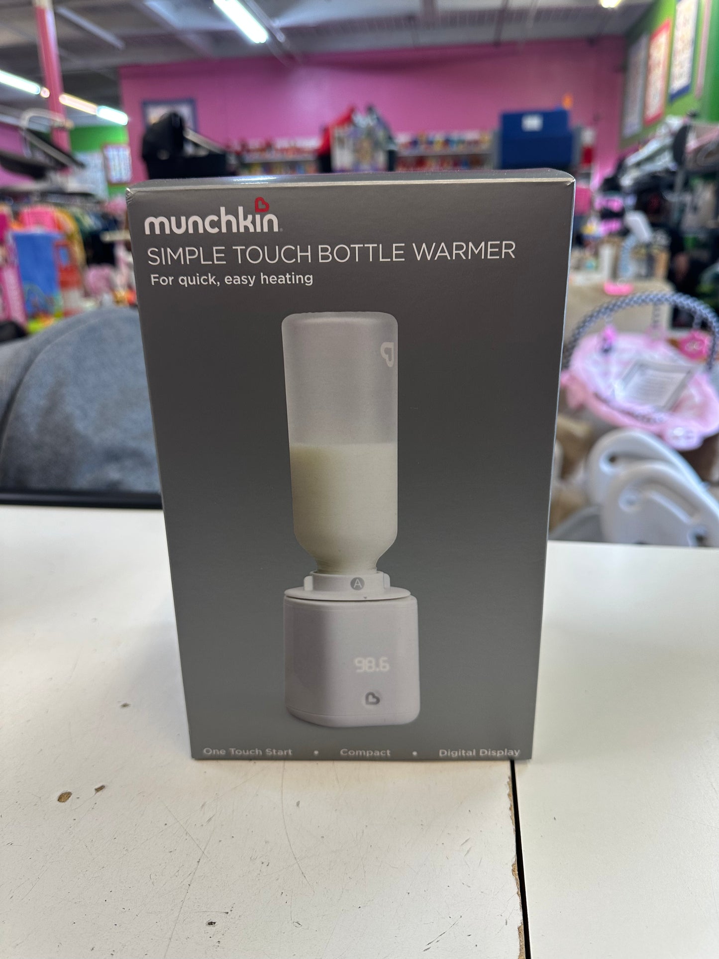 New Munchkin Simple Touch Bottle Warmer