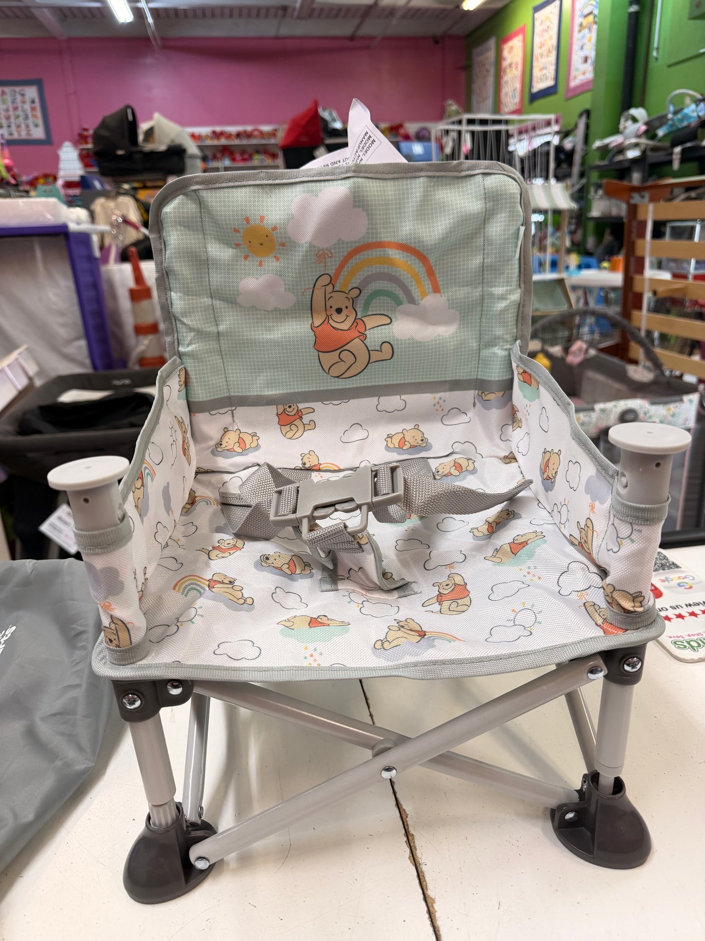New Disney Baby x Bright Starts Portable High Chair