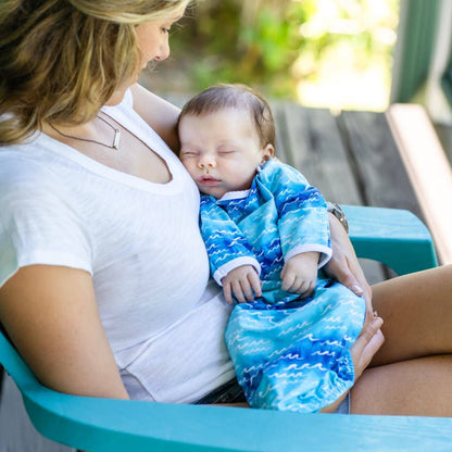 Nalu Bamboo Layette Gown: 3-6M