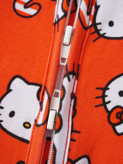 PoshTOT Sanrio Hello Kitty Red Romper: 3-6M