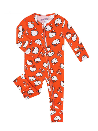 PoshTOT Sanrio Hello Kitty Red Romper: 3-6M