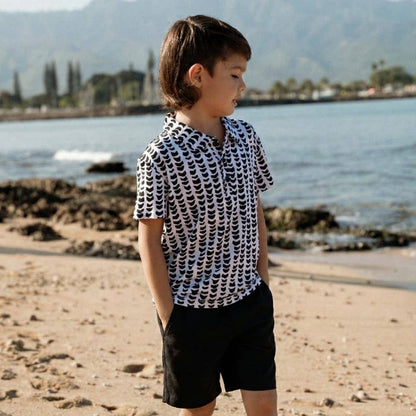 Shell-ish Bamboo Polo Shirt: 12M