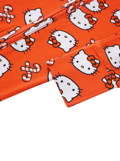 PoshTOT Sanrio Hello Kitty Red Romper: 3-6M