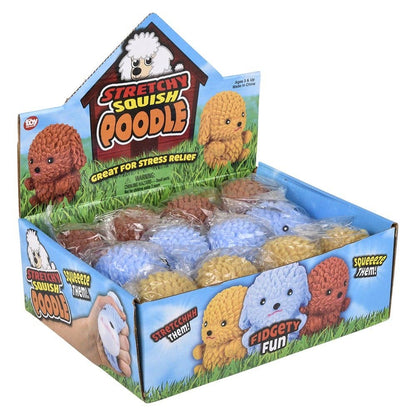 2" SQUISH AND SQUEEZE POODLE