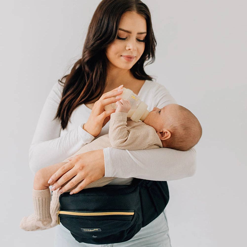 The Tushbaby Hip Carrier: Black / Tushbaby