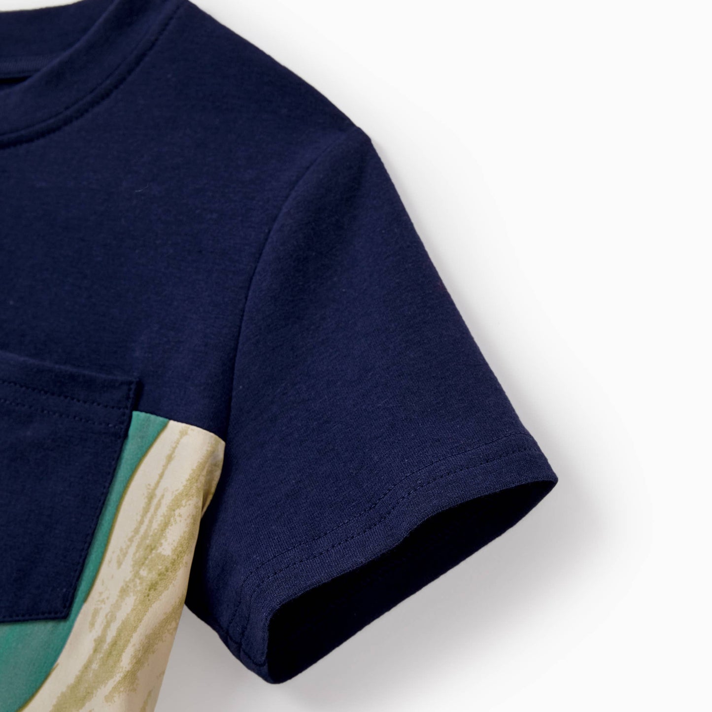 Leaf T-Shirt: Blue: 3-4 Years