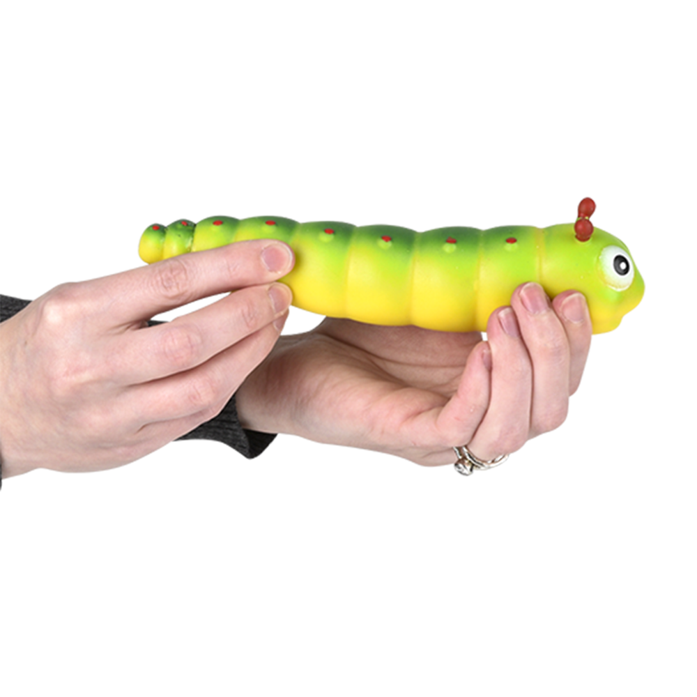 6" STRETCHY SAND CATERPILLAR