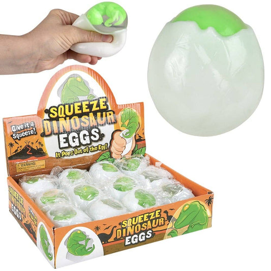 2.75" SQUEEZE DINOSAUR EGG