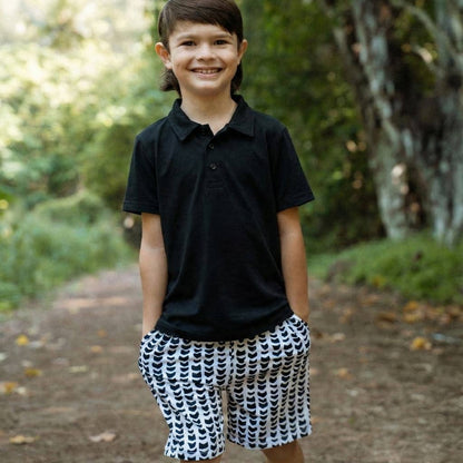 Shell-ish Bamboo Drawstring Shorts: 5/6