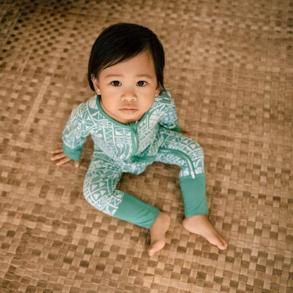 Kapa Kulture Bamboo Coverall: 18-24M