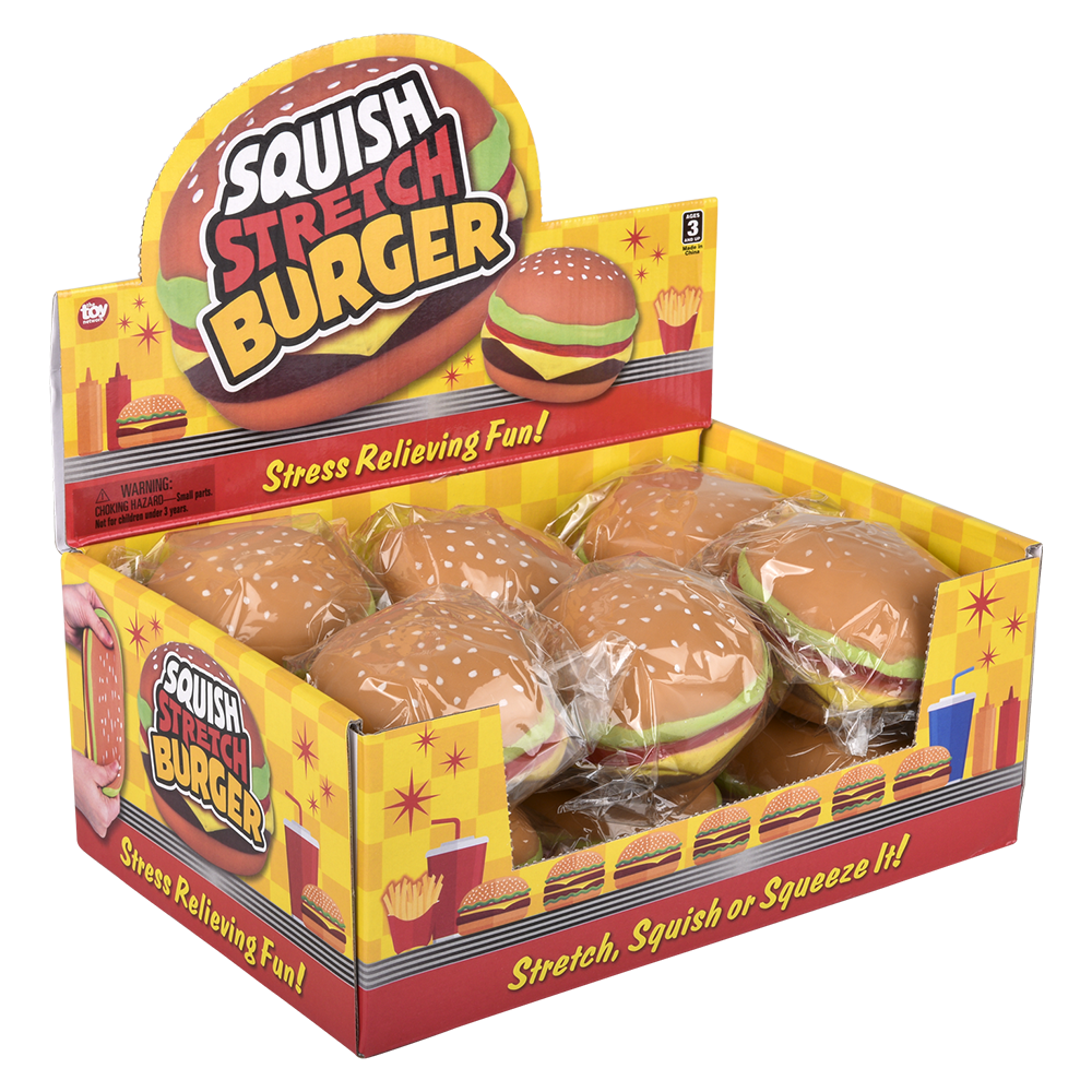 SQUISH AND STRETCH HAMBURGER